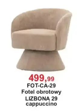 Meble Bodzio Fotel obrotowy LIZBONA 29 cappuccino oferta
