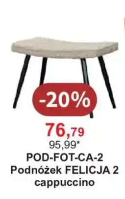 Meble Bodzio Podnóżek FELICJA 2 cappuccino oferta