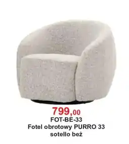 Meble Bodzio Fotel obrotowy PURRO 33 oferta