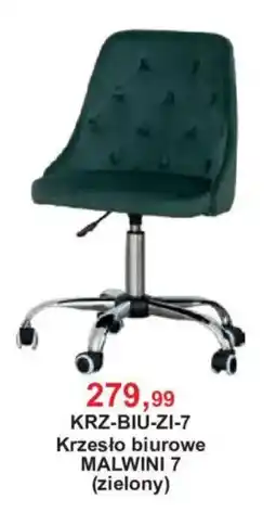 Meble Bodzio Krzesło biurowe MALWINI 7 (zielony) oferta