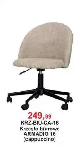 Meble Bodzio Krzesło biurowe ARMADIO 16 (cappuccino) oferta