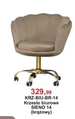 Meble Bodzio Krzesło biurowe SIENO 14 (brązowy) oferta