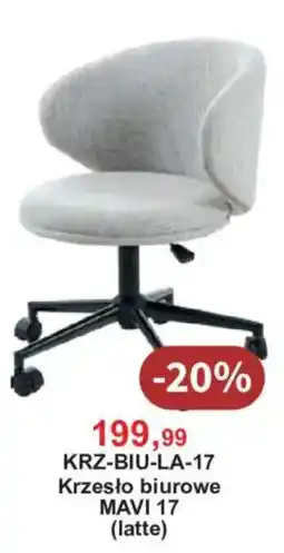 Meble Bodzio Krzesło biurowe MAVI 17 (latte) oferta