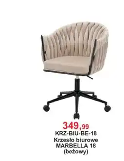 Meble Bodzio Krzesło biurowe MARBELLA 18 (beżowy) oferta