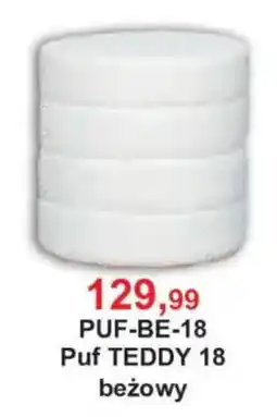 Meble Bodzio Puf TEDDY 18 beżowy oferta