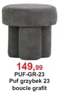 Meble Bodzio Puf grzybek 23 boucle grafit oferta
