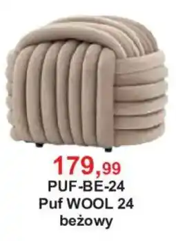 Meble Bodzio Puf WOOL 24 oferta