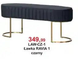 Meble Bodzio Ławka RAVIA 1 czarny oferta