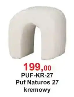 Meble Bodzio Puf Naturos 27 kremowy oferta