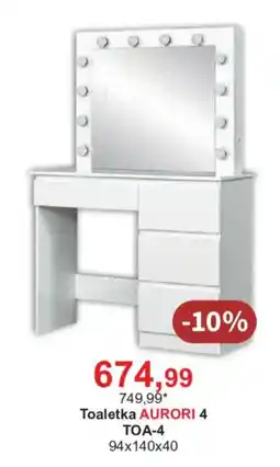 Meble Bodzio Toaletka AURORI 4 oferta