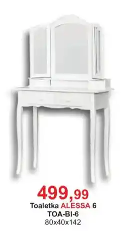 Meble Bodzio Toaletka ALESSA 6 oferta