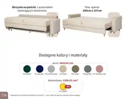 Meble Bodzio Skrzynia na pościel z automatem ułatwiającym otwieranie oferta