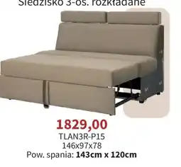 Meble Bodzio Siedzisko 3-os. rozkładane oferta