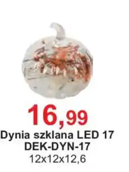 Meble Bodzio Dynia szklana LED 17 oferta