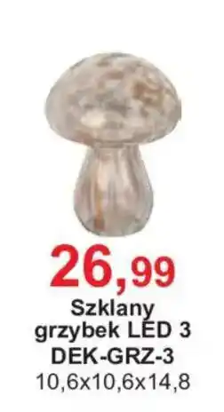 Meble Bodzio Szkłany grzybek LED 3 oferta