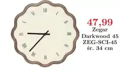 Meble Bodzio Zegar Darkwood 45 oferta