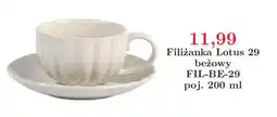 Meble Bodzio Filiżanka Lotus 29 beżowy oferta