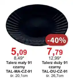 Meble Bodzio Talerz mały 91 czarny oferta