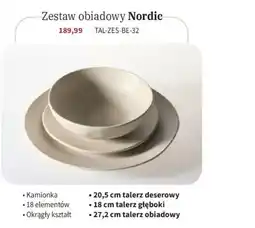 Meble Bodzio Zestaw obiadowy Nordic oferta
