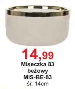 Meble Bodzio Miseczka 83 beżowy oferta