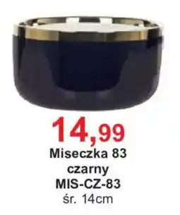 Meble Bodzio Miseczka 83 czarny oferta
