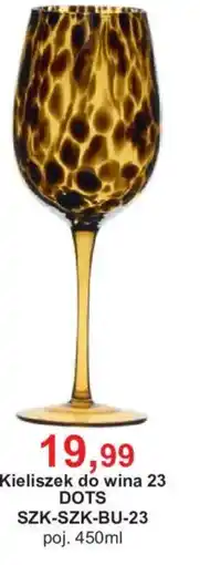 Meble Bodzio Kieliszek do wina 23 DOTS oferta