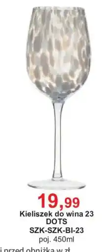 Meble Bodzio Kieliszek do wina 23 DOTS oferta