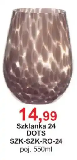 Meble Bodzio Szklanka 24 DOTS oferta