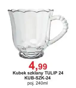 Meble Bodzio Kubek szklany TULIP oferta