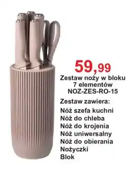 Meble Bodzio Zestaw noży w bloku oferta