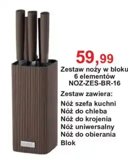 Meble Bodzio Zestaw noży w bloku oferta