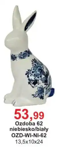 Meble Bodzio Ozdoba 62 niebiesko/biały oferta