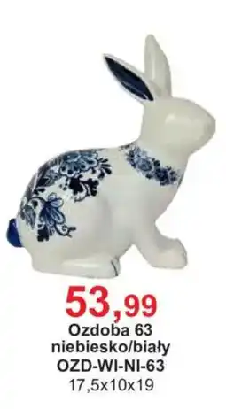 Meble Bodzio Ozdoba 63 niebiesko/biały oferta