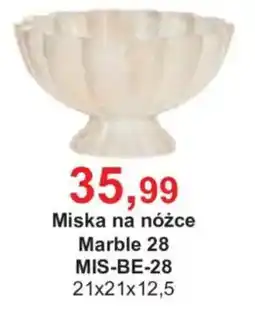 Meble Bodzio Miska na nóżce Marble 28 oferta