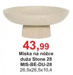 Meble Bodzio Miska na nóżce duża Stone oferta