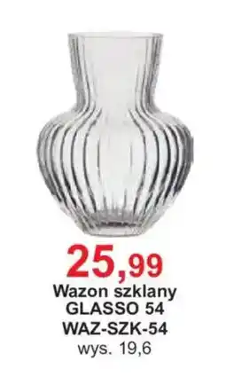 Meble Bodzio Wazon szklany GLASSO 54 oferta