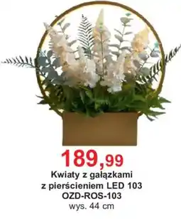 Meble Bodzio Kwiaty z gałązkami z pierścieniem LED 103 oferta