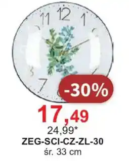 Meble Bodzio Zegar Ścienny ZL-30 oferta