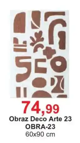 Meble Bodzio Obraz Deco Arte 23 oferta