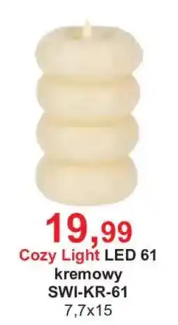 Meble Bodzio Cozy Light LED 61 kremowy oferta