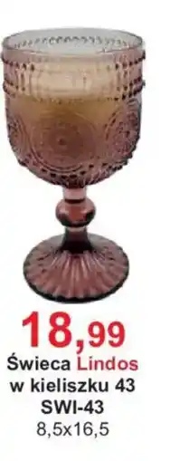 Meble Bodzio Świeca Lindos w kieliszku oferta