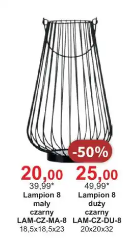 Meble Bodzio Lampion 8 czarny oferta