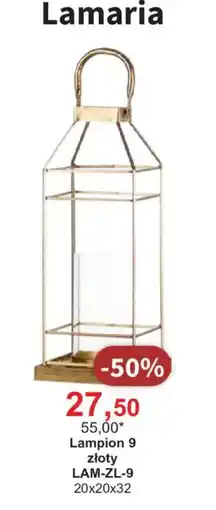 Meble Bodzio Lamaria Lampion 9 złoty oferta