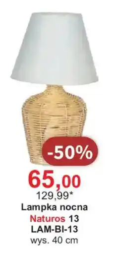 Meble Bodzio Lampka nocna Naturos 13 oferta