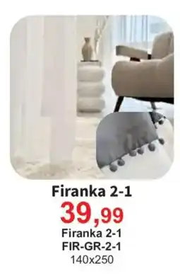 Meble Bodzio Firanka 2-1 oferta