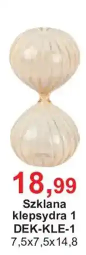 Meble Bodzio Szklena klepsydra 1 oferta