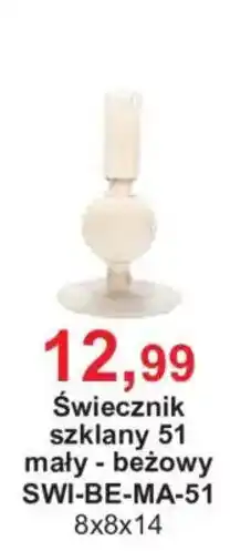 Meble Bodzio Świecznik szklany 51 oferta