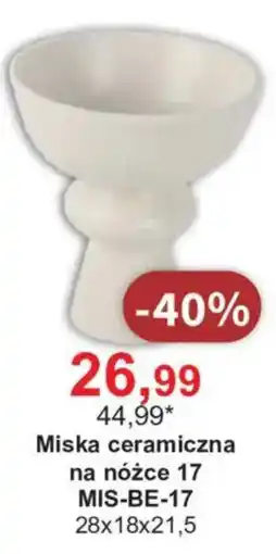 Meble Bodzio Miska ceramiczna na nóżce 17 oferta
