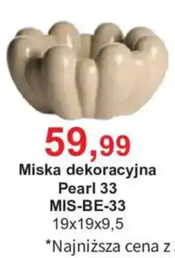 Meble Bodzio Miska dekoracyjna Pearl 33 oferta
