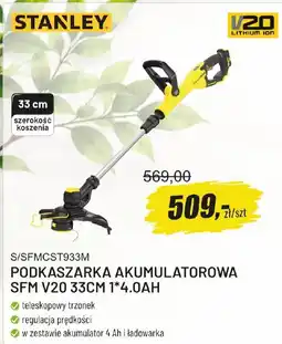 Unimet Stanley Podkaszarka Akumulatorowa SFM V20 33CM 1*4.0AH oferta